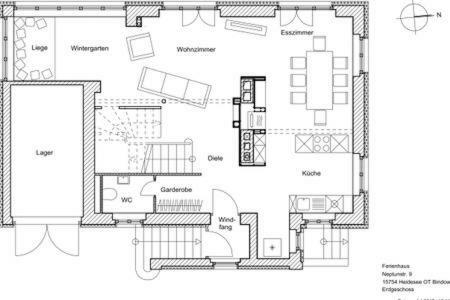 Ferienhaus Bindow Heidesee Экстерьер фото