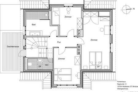 Ferienhaus Bindow Heidesee Экстерьер фото